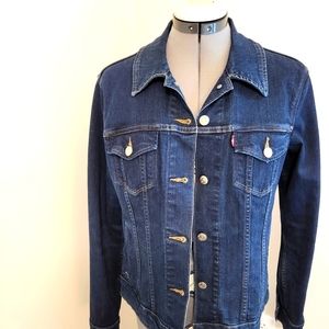 Levi's Women's Denim Jean Jacket Size Large